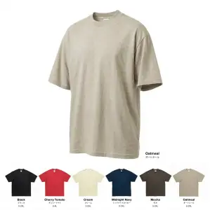 7.5oz ガーメントダイ Tシャツ